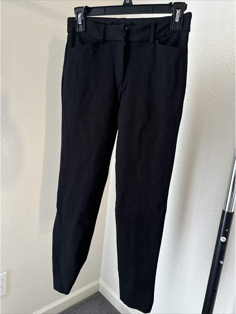 Express Women's Skinny Mid Rise Stretch + Black Size 0 Pants